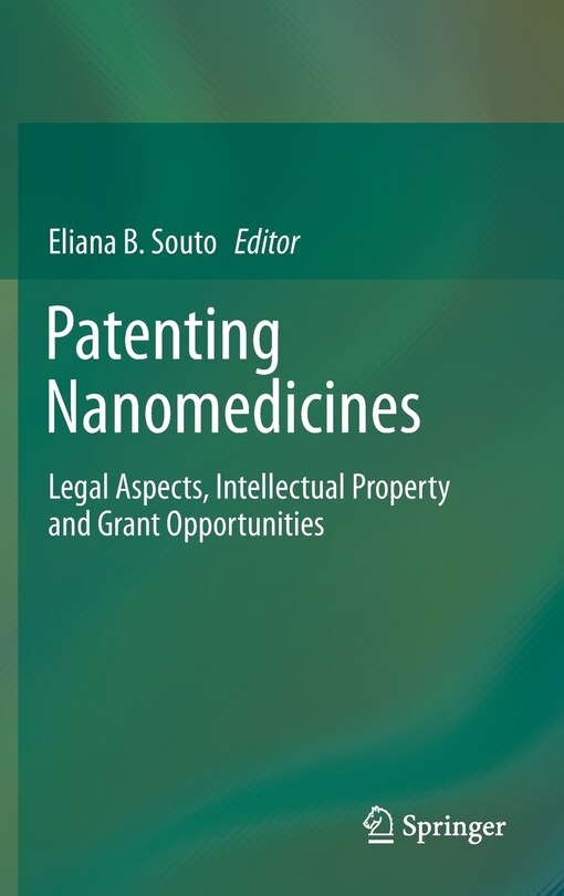 Front cover_Patenting Nanomedicines