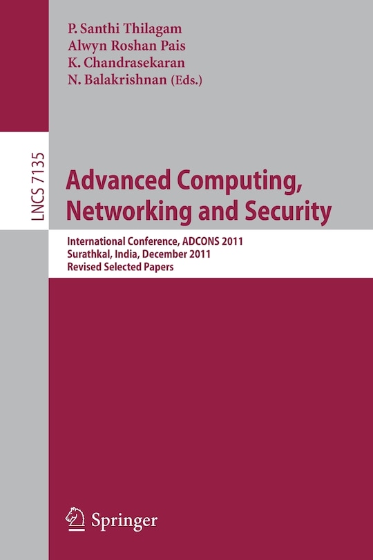 Front cover_Advanced Computing, Networking and Security
