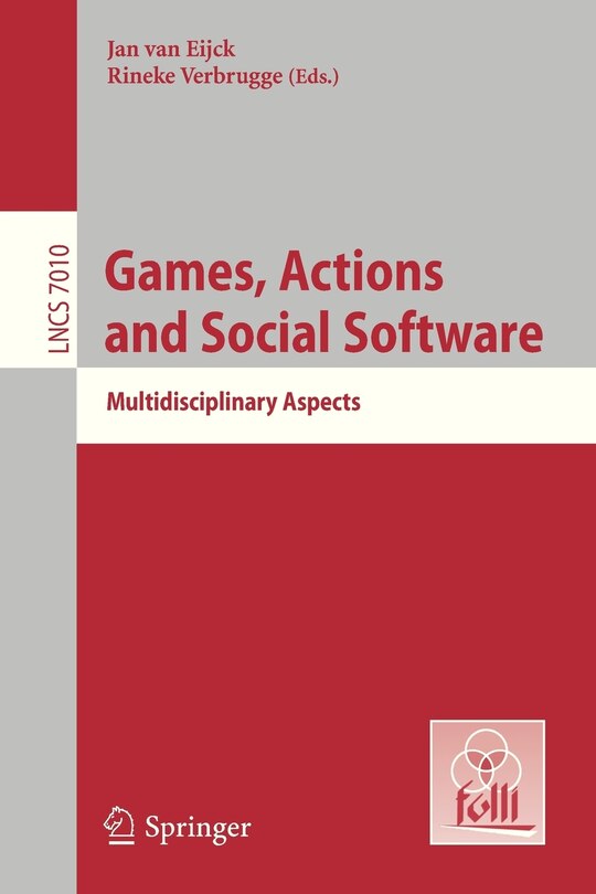 Couverture_Games, Actions, and Social Software