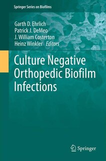 Couverture_Culture Negative Orthopedic Biofilm Infections