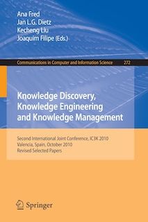 Front cover_Knowledge Discovery, Knowledge Engineering and Knowledge Management