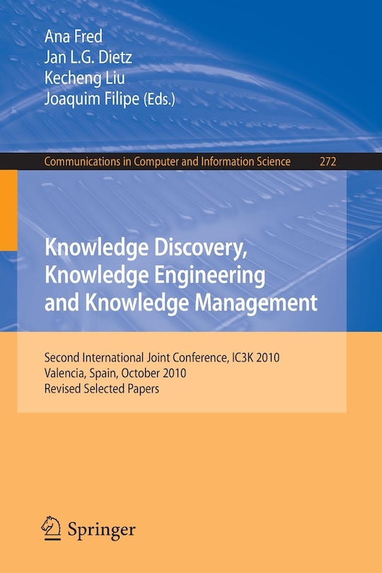 Front cover_Knowledge Discovery, Knowledge Engineering and Knowledge Management