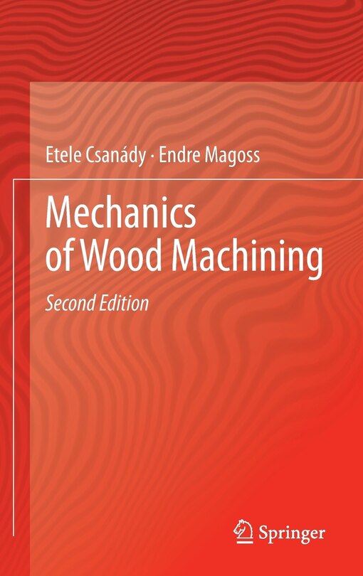 Front cover_Mechanics of Wood Machining