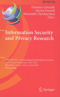 Front cover_Information Security and Privacy Research