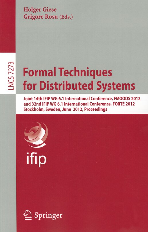 Couverture_Formal Techniques for Distributed Systems
