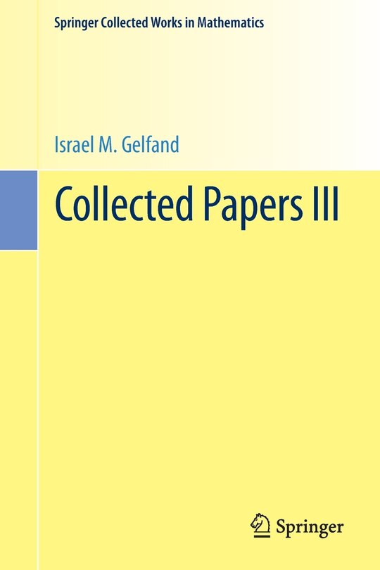 Front cover_Collected Papers Iii