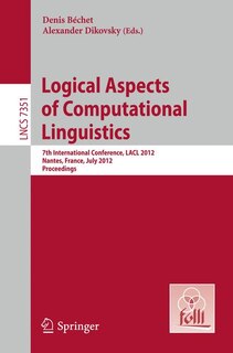 Couverture_Logical Aspects of Computational Linguistics