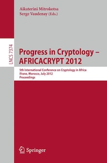 Front cover_Progress In Cryptology - Africacrypt 2012