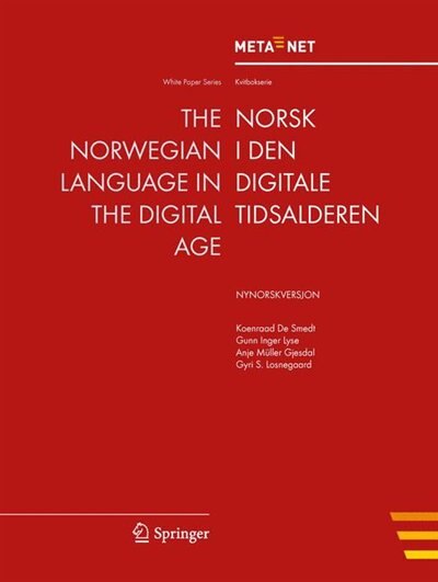 Front cover_The Norwegian Language in the Digital Age