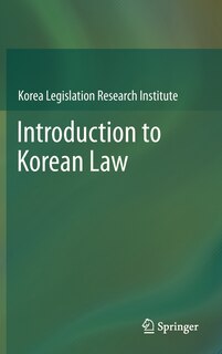 Couverture_Introduction to Korean Law