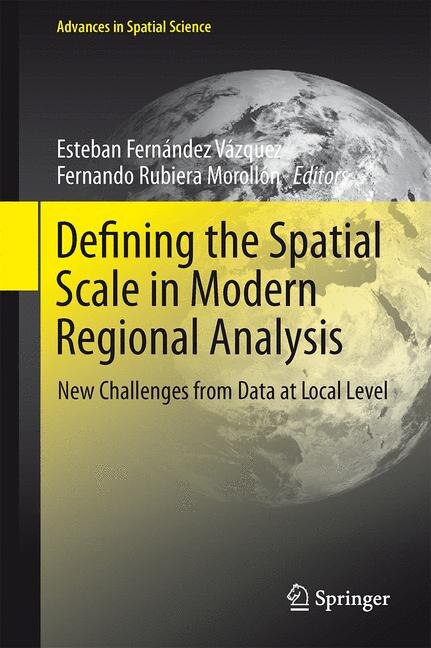 Couverture_Defining the Spatial Scale in Modern Regional Analysis