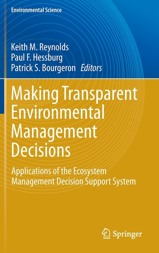 Front cover_Making Transparent Environmental Management Decisions