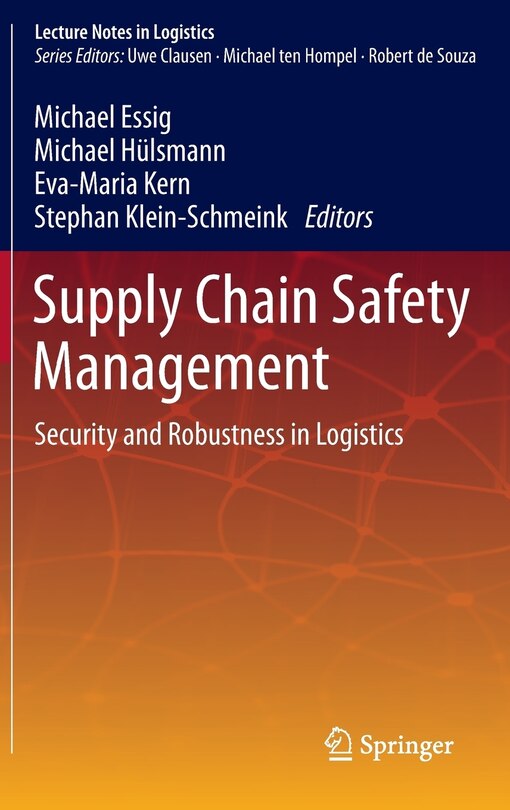 Front cover_Supply Chain Safety Management