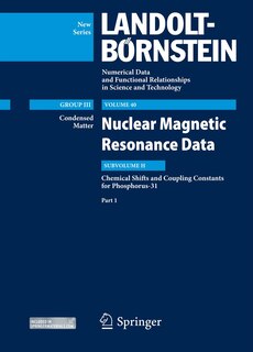 Front cover_P31-NMR data, Part 1