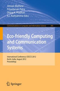 Front cover_Eco-friendly Computing and Communication Systems