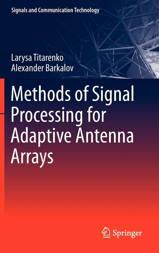 Couverture_Methods of Signal Processing for Adaptive Antenna Arrays