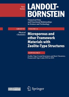 Front cover_Zeolite-Type Crystal Structures and their Chemistry. Framework Type Codes STO to ZON