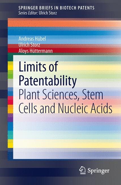 Front cover_Limits of Patentability