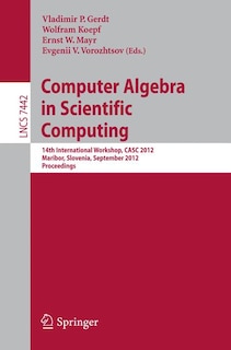 Couverture_Computer Algebra in Scientific Computing