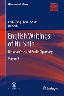 Couverture_English Writings of Hu Shih