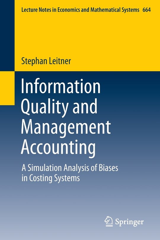 Front cover_Information Quality and Management Accounting