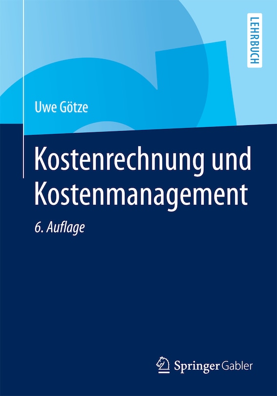 Front cover_Kostenrechnung Und Kostenmanagement