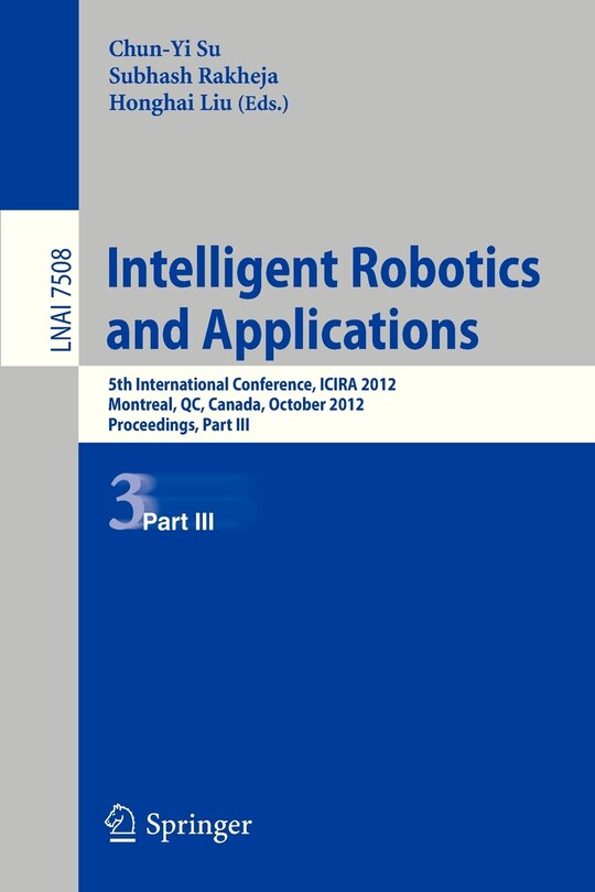 Front cover_Intelligent Robotics and Applications