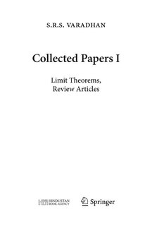 Collected Papers III: Large Deviations