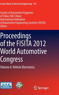 Couverture_Proceedings of the FISITA 2012 World Automotive Congress