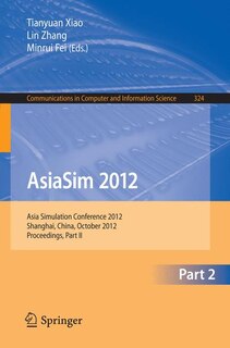 Front cover_AsiaSim 2012 - Part II