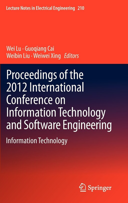 Front cover_Proceedings Of The 2012 International Conference On Information Technology And Software Engineering