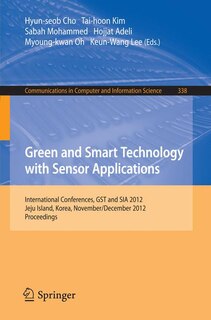 Front cover_Green and Smart Technology with Sensor Applications