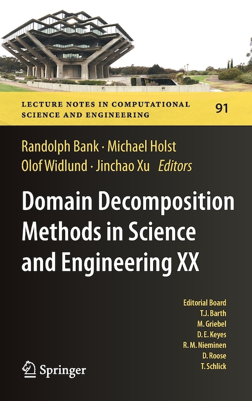 Front cover_Domain Decomposition Methods in Science and Engineering XX