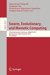 Front cover_Swarm, Evolutionary, and Memetic Computing