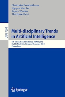 Couverture_Multi-disciplinary Trends in Artificial Intelligence
