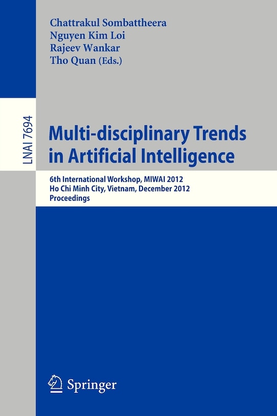 Couverture_Multi-disciplinary Trends in Artificial Intelligence