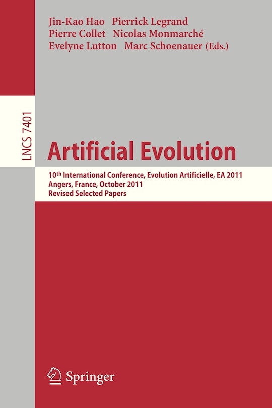 Front cover_Artificial Evolution