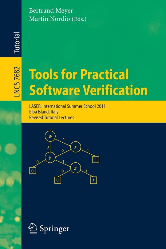 Front cover_Tools for Practical Software Verification