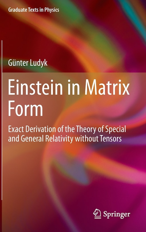 Front cover_Einstein in Matrix Form