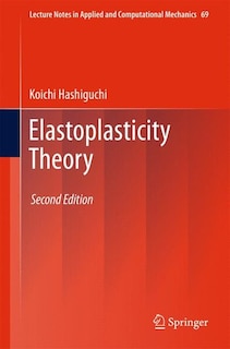 Front cover_Elastoplasticity Theory