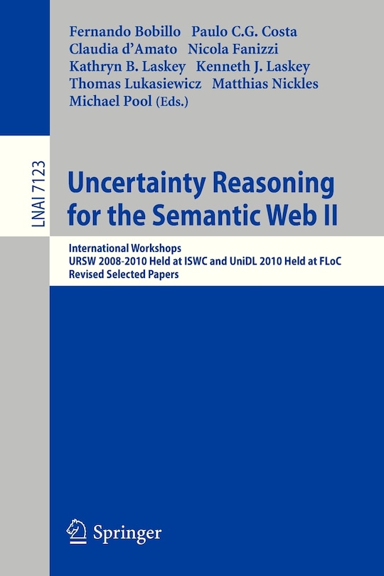 Front cover_Uncertainty Reasoning for the Semantic Web II