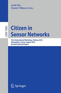 Front cover_Citizen in Sensor Networks