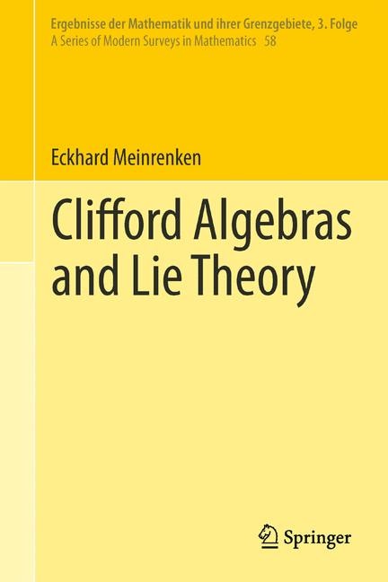 Front cover_Clifford Algebras and Lie Theory