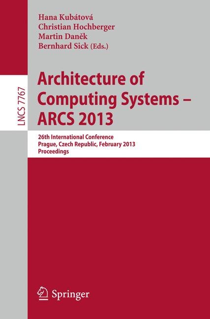 Front cover_Architecture Of Computing Systems - Arcs 2013