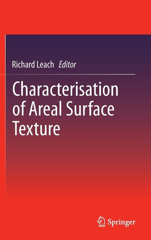 Front cover_Characterisation Of Areal Surface Texture