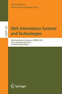 Couverture_Web Information Systems and Technologies