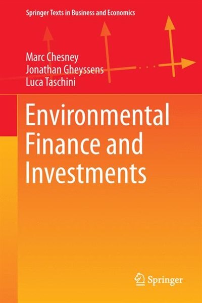 Front cover_Environmental Finance and Investments