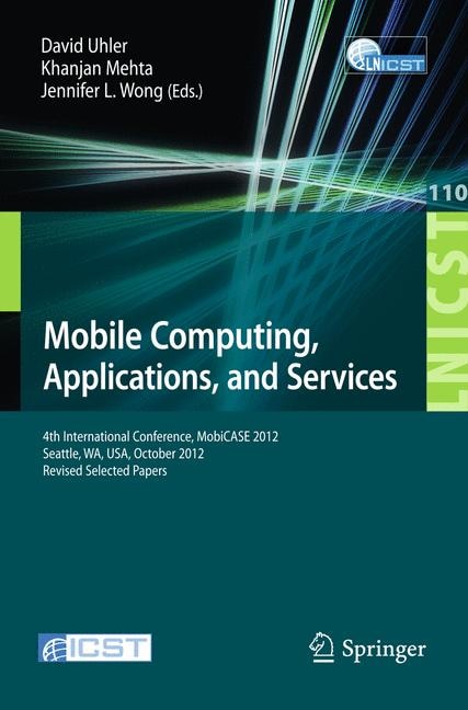 Front cover_Mobile Computing, Applications, and Services