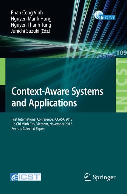 Couverture_Context-Aware Systems and Applications