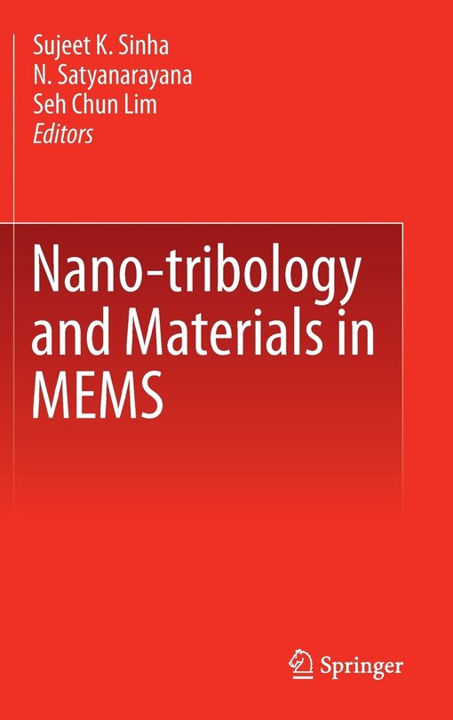 Front cover_Nano-tribology and Materials in MEMS